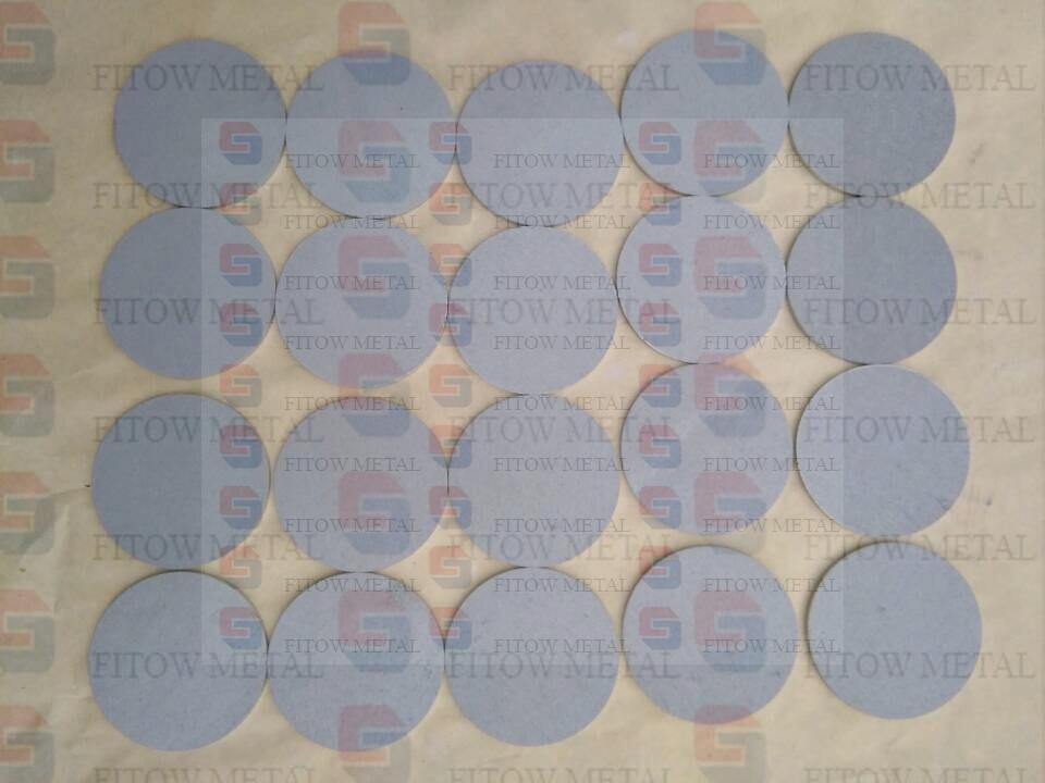 316L(1.4404) powder Sintered Filter disc OD67.5*3.0MM - 副本