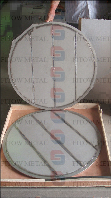 Stainless steel powder filters discs Φ832×8mm