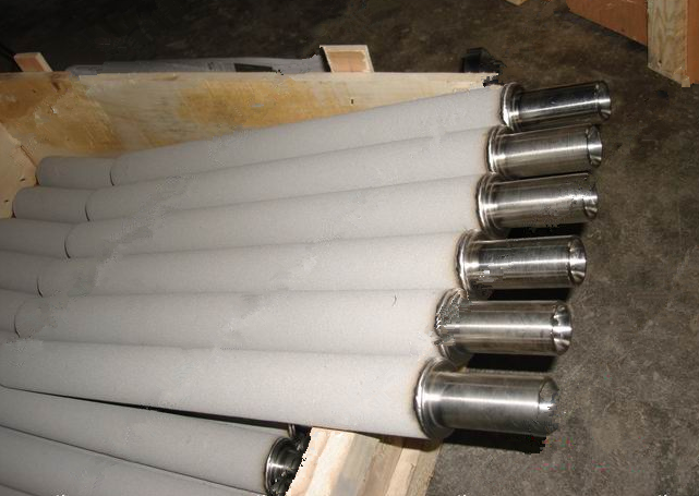 Stainless steel sintering filter tubes Ф 55 x 600mm