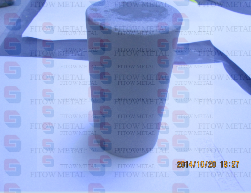  Sintered porous metal filter tube OD60*3*100MM