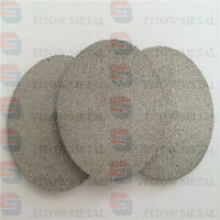 316L Stainless steel Sintered Porous Metal Filter Disc