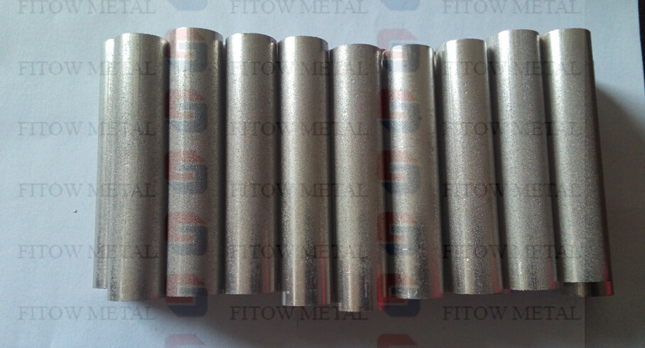 SS 316 stainless steel sintered filter pipe OD14*2*60MM