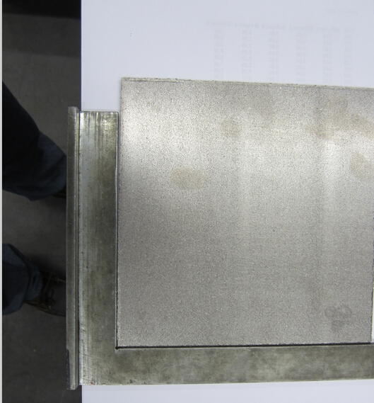 porous titanium metal filter plate 3*195*195MM