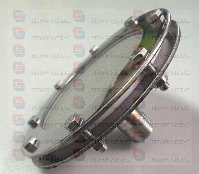 Sintered metal titanium plate aerator, titanium metal aerator