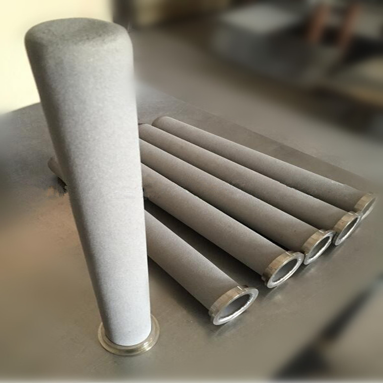 Powder sintered stainless steel metal filter cartridge 