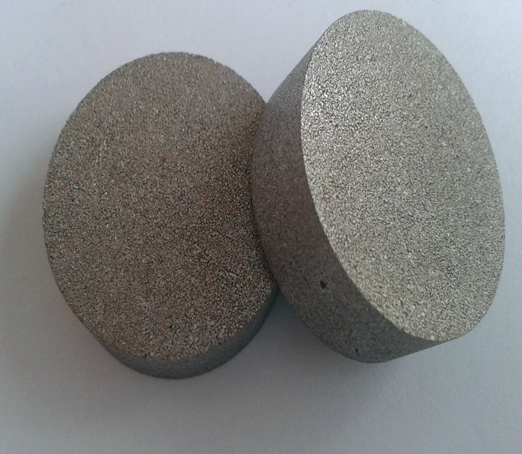 Efficient microporous metal powder sintering block dia120*H80