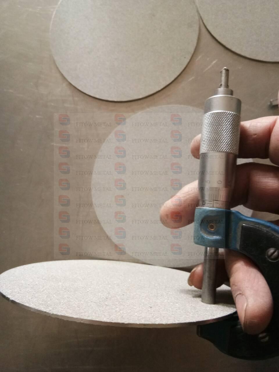 Stainless Steel 316L Sintered filters disc OD127
