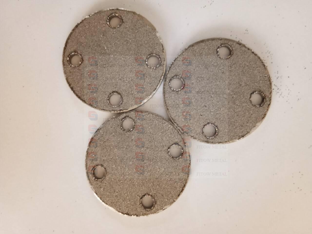 Sintered titanium Porous Metal Filter sheets plates