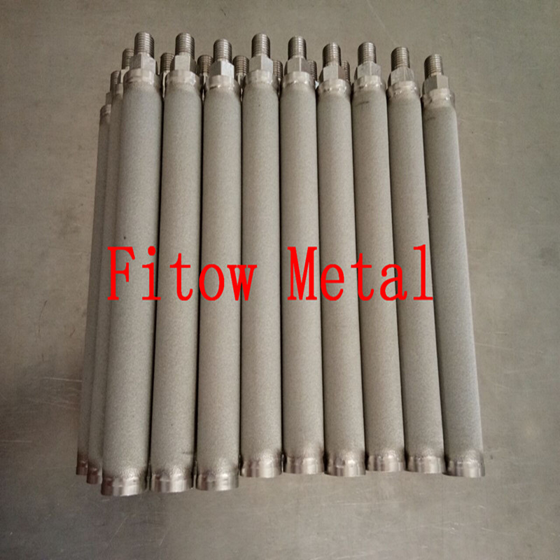 sintered stainless steel powder metallurgy filters cartridge OD25