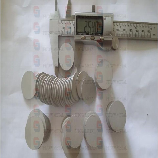 Microns porous metal disc plate Sintered diameter 25.4*1.75