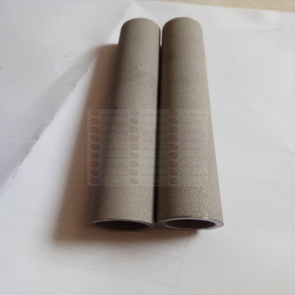Sintered Porous Titanium Cartridge Filter Tube OD18