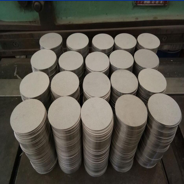 Micron Sintered Metal Filter Disc