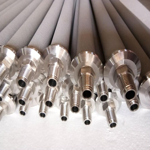 S316L stainless steel carbonation stone powder sintered tube OD25.4mm*12inch