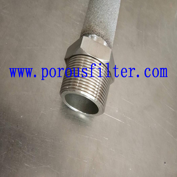 sintered stainless steel Porous Metal Filter Cartridges 11/2 NPT