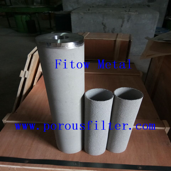 OD80 mm Stainless Steel porous metal Sintering SS filter cartridge