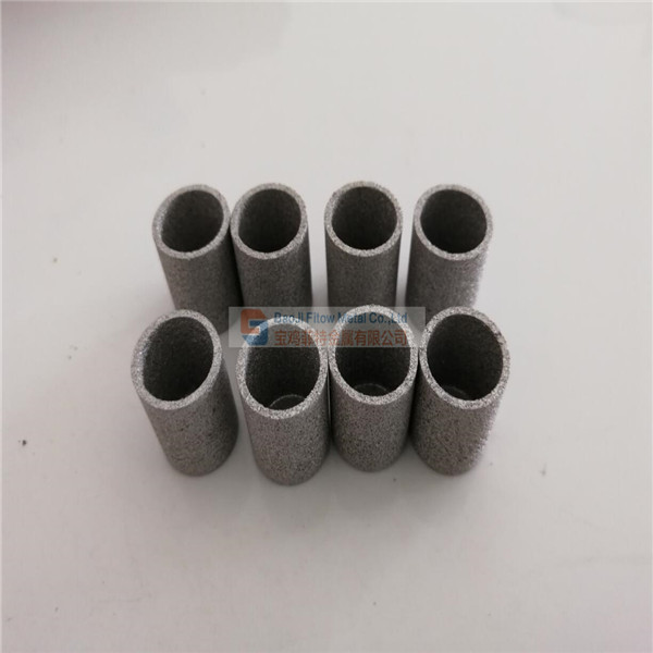 Stainless Steel Sintered Metal Powder Filter Tube OD16.95