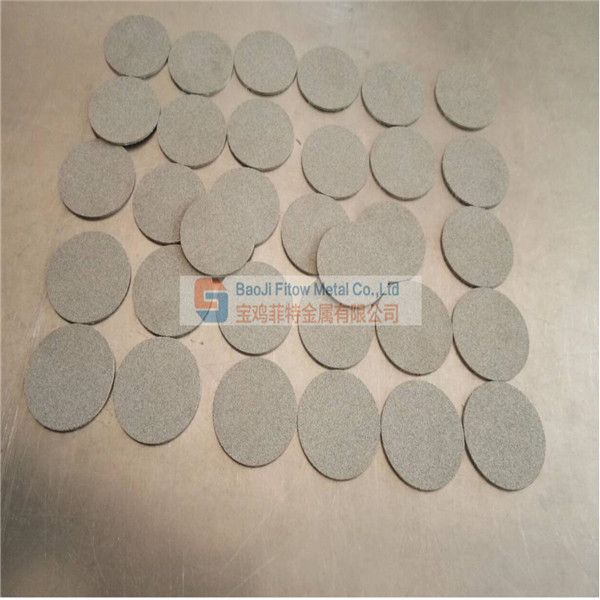Inconel 600 nickel alloy Sintered filter  disc dia50*2Mm