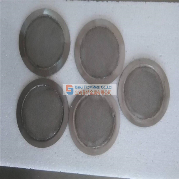 sintered titanium plate T5  5um 