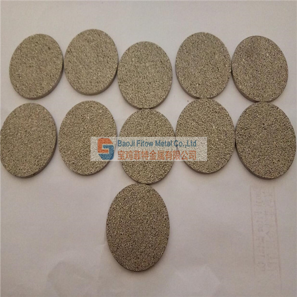 Titanium Sintering microporous filter plate T1 filtration class