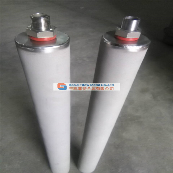 Ti Sintered Powder Filter Cartridge OD60*600Mm 