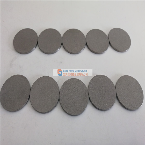 Porous structure metal powder sintered filter elements 