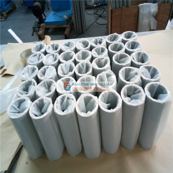 Sintered (Porous) Metal Filters  industrial filter cartridge  OD76